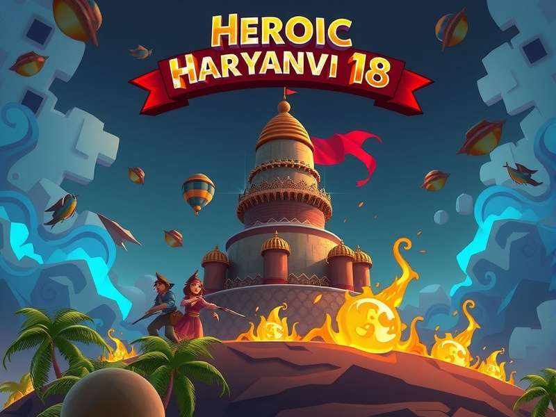 Heroic Haryanvi 18 Adventure Game Banner